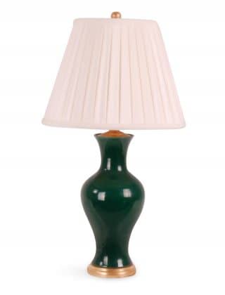 28″ Green Vase Lamp