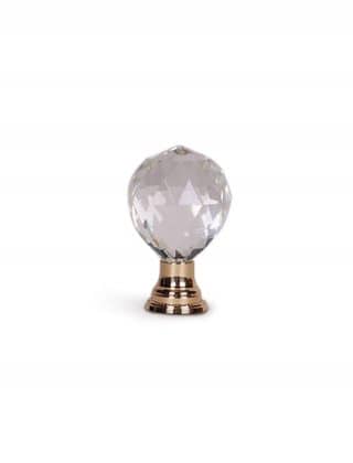 8″ Crystal Newell Post Finial