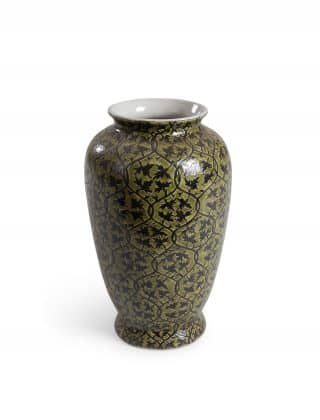 11″ Green Vase