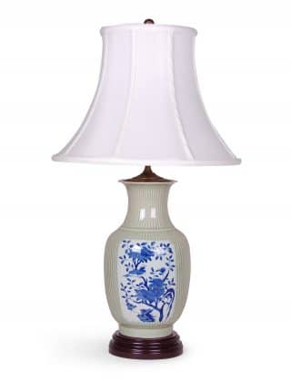 14″ Celadon Lamp