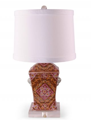 20″ Arabesque Rectangular Lamp