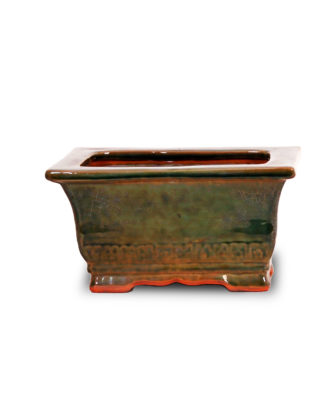 10″ Washed Green Planter