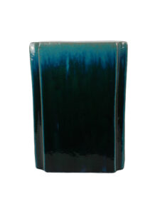 18" Cut Corner Square Garden Seat in Reactive Green