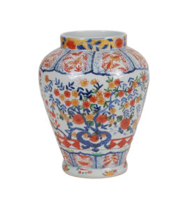 13" Imari Floral Vase